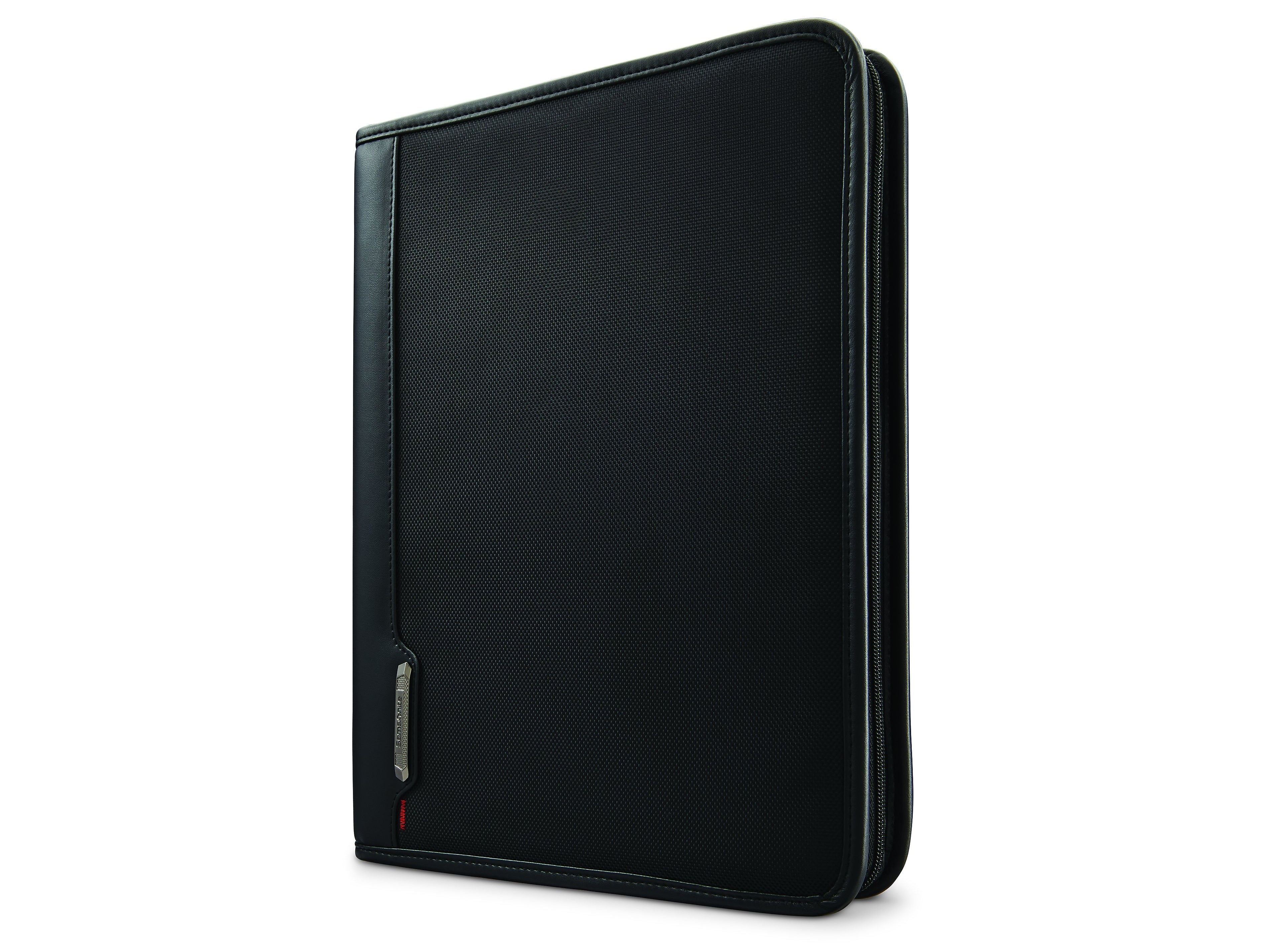 Samsonite Xenon Business Fabric Padfolio with Zipper Closure, Black (116466-1041)