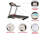 Sunny Health & Fitness Performance Incline Treadmill (SF-T7917)
