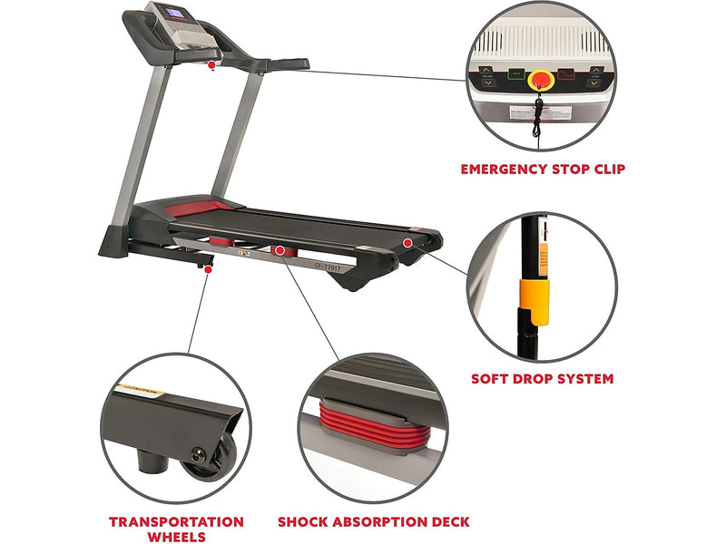 Sunny Health & Fitness Performance Incline Treadmill (SF-T7917)