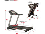 Sunny Health & Fitness Performance Incline Treadmill (SF-T7917)