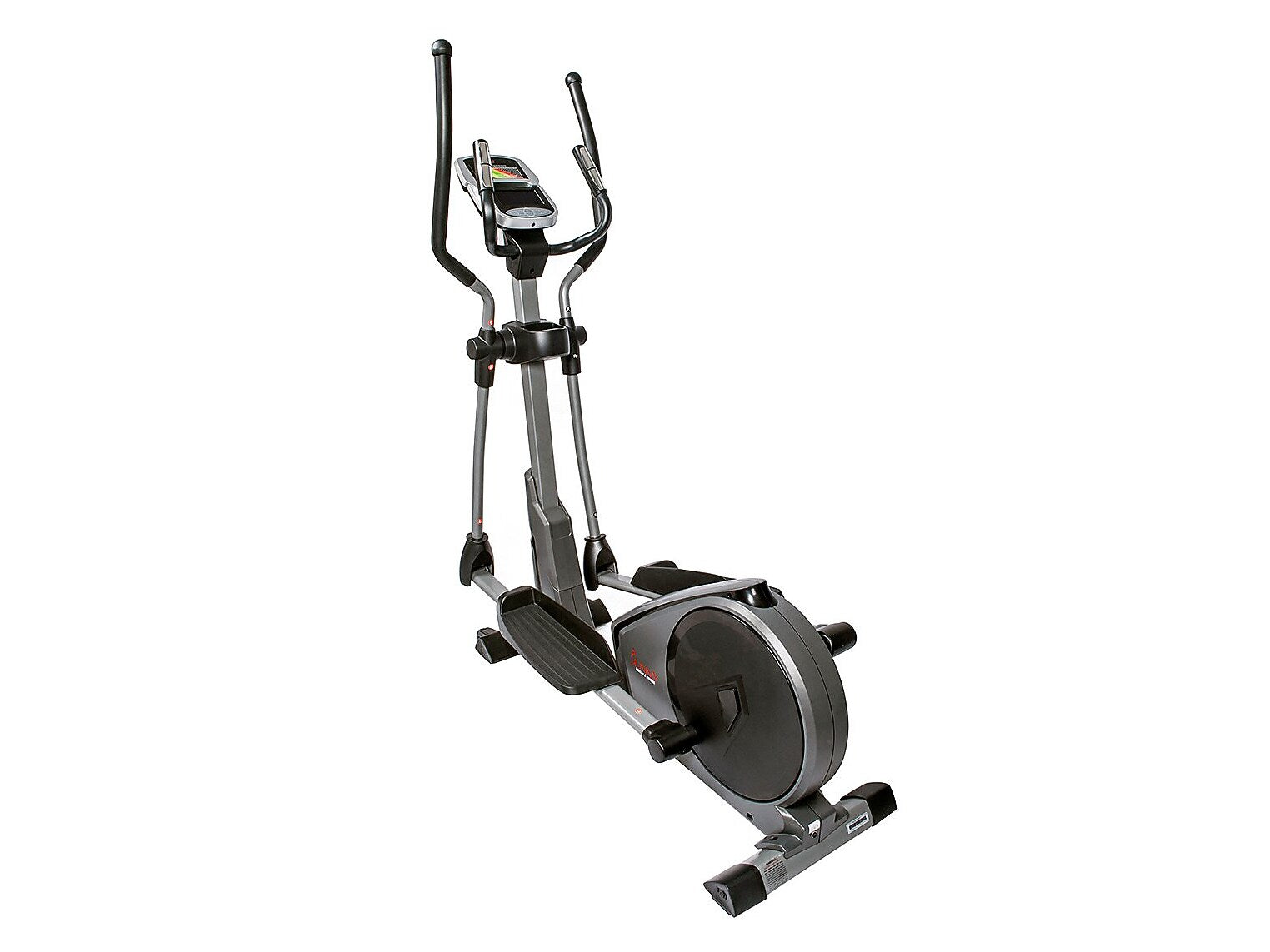 Sunny Health and Fitness Pre-Programmed Elliptical Trainer, 15.5" Stride (SF-E3912)