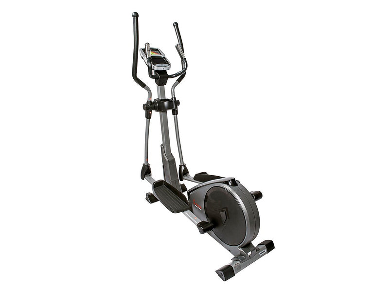 Sunny Health and Fitness Pre-Programmed Elliptical Trainer, 15.5" Stride (SF-E3912)