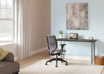 HON Coze 42"W Desk, Florence Walnut and Silver (HONRPL2442FWP6)