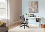 HON Coze 42"W Desk w/U-Storage, Designer White and Silver (HONRPL2442DWP6S)