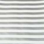 JAM Paper Wrapping Paper, 25 Sq. ft. x 30", Silver & White Stripes, 2/Pack (2226517002A)