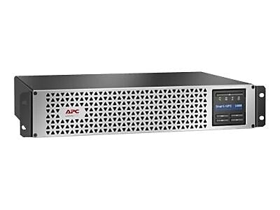 APC Smart-UPS Li-Ion 1000VA Short Depth with SmartConnect 1000 VA 6-Outlets UPS, Black/Silver (SMTL1000RM2UC)