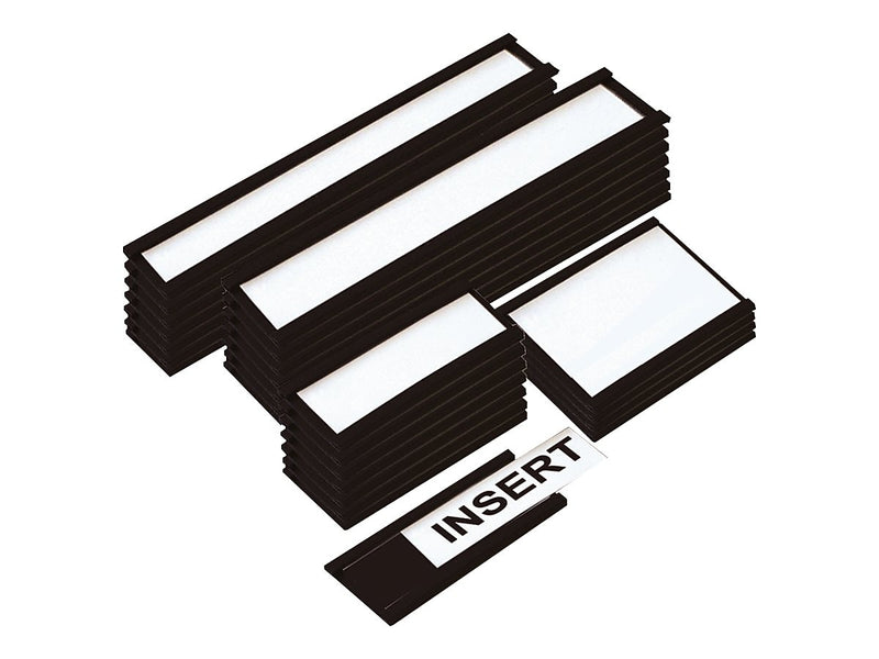 MasterVision Magnets, Black, 25/Pack (FM1310)