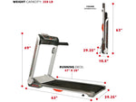 Sunny Health & Fitness LoPro Treadmill (SF-T7718)