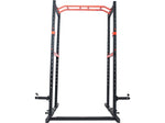 Sunny Health & Fitness Power Zone Black/Red Power Cage, 1000 Lbs. Weight Capacity (SF-XF9925)