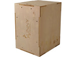 Sunny Health & Fitness Black Plyometric Box, 500 Lbs. Weight Capacity (NO. 084)