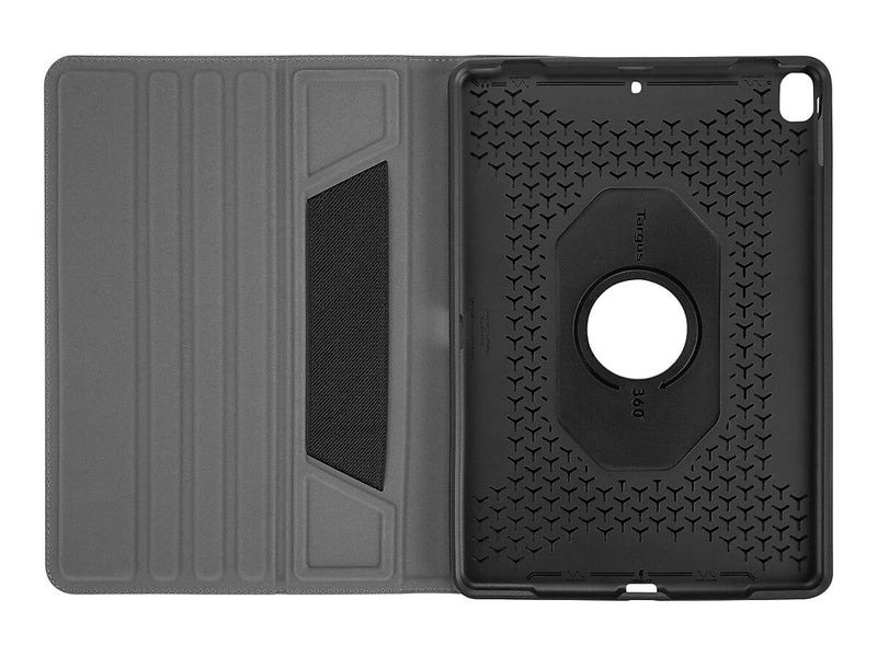 Targus VersaVu Polyurethane Cover for 10.2" iPad (8th/7th Gen), 10.5" iPad Air, 10.5" iPad Pro, Black (THZ855GL)