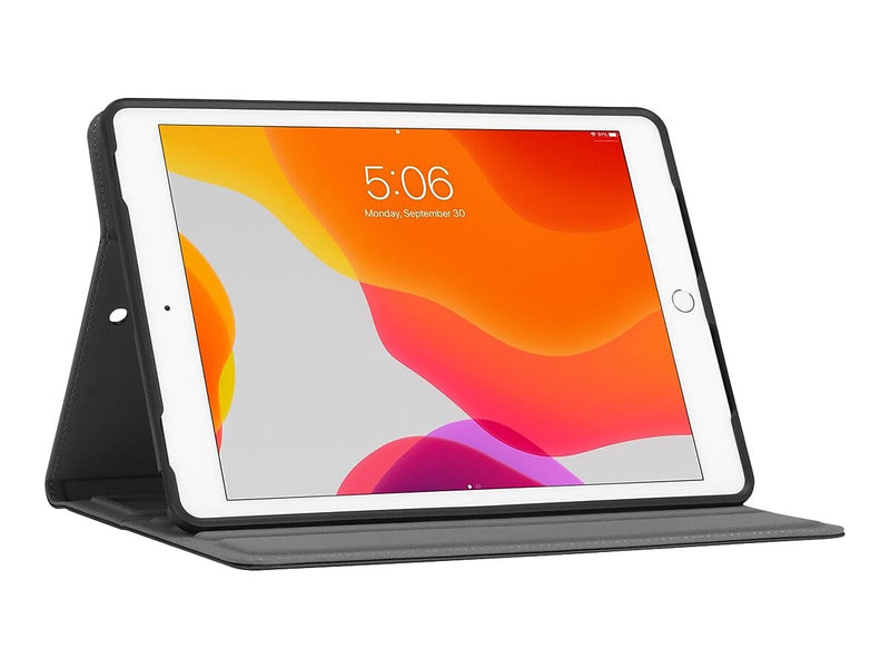 Targus VersaVu Polyurethane Cover for 10.2" iPad (8th/7th Gen), 10.5" iPad Air, 10.5" iPad Pro, Black (THZ855GL)