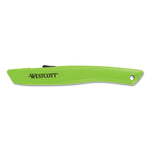 Westcott Safety Ceramic Blade Box Cutter, 6.15", Green (ACM17519)