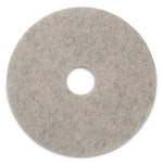 Americo 19" Burnishing Floor Pads, Tan, 5/Carton (AMF402019)