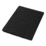 Americo Stripping Pads, 14w x 20h, Black, 5/Carton (AMF40011420)
