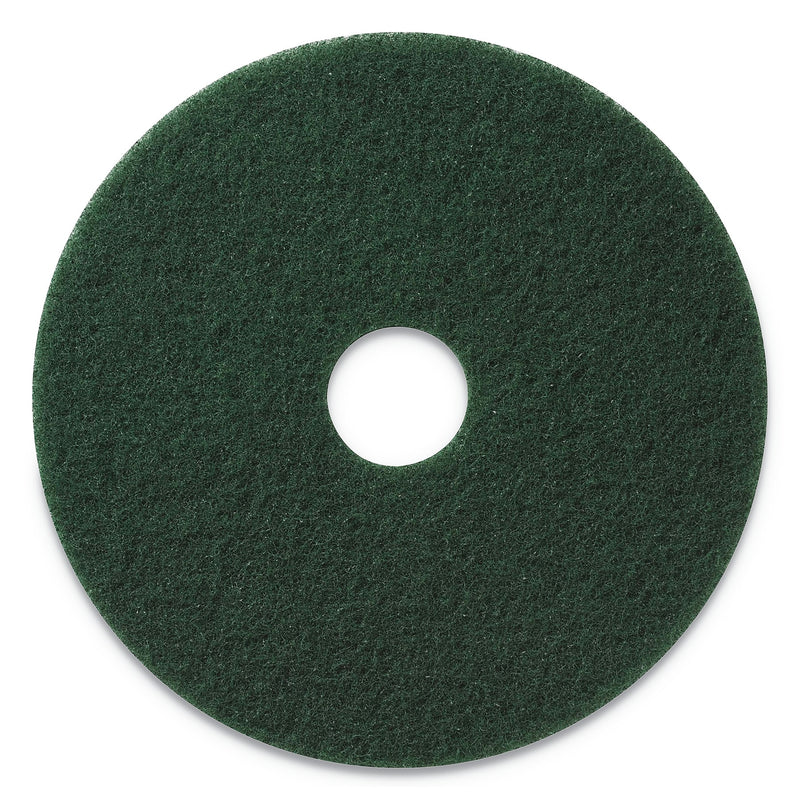 Americo Scrubbing Pads, 20" Diameter, Green, 5/CT (AMF400320)
