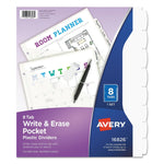 Durable Write-On White Pkt 8T