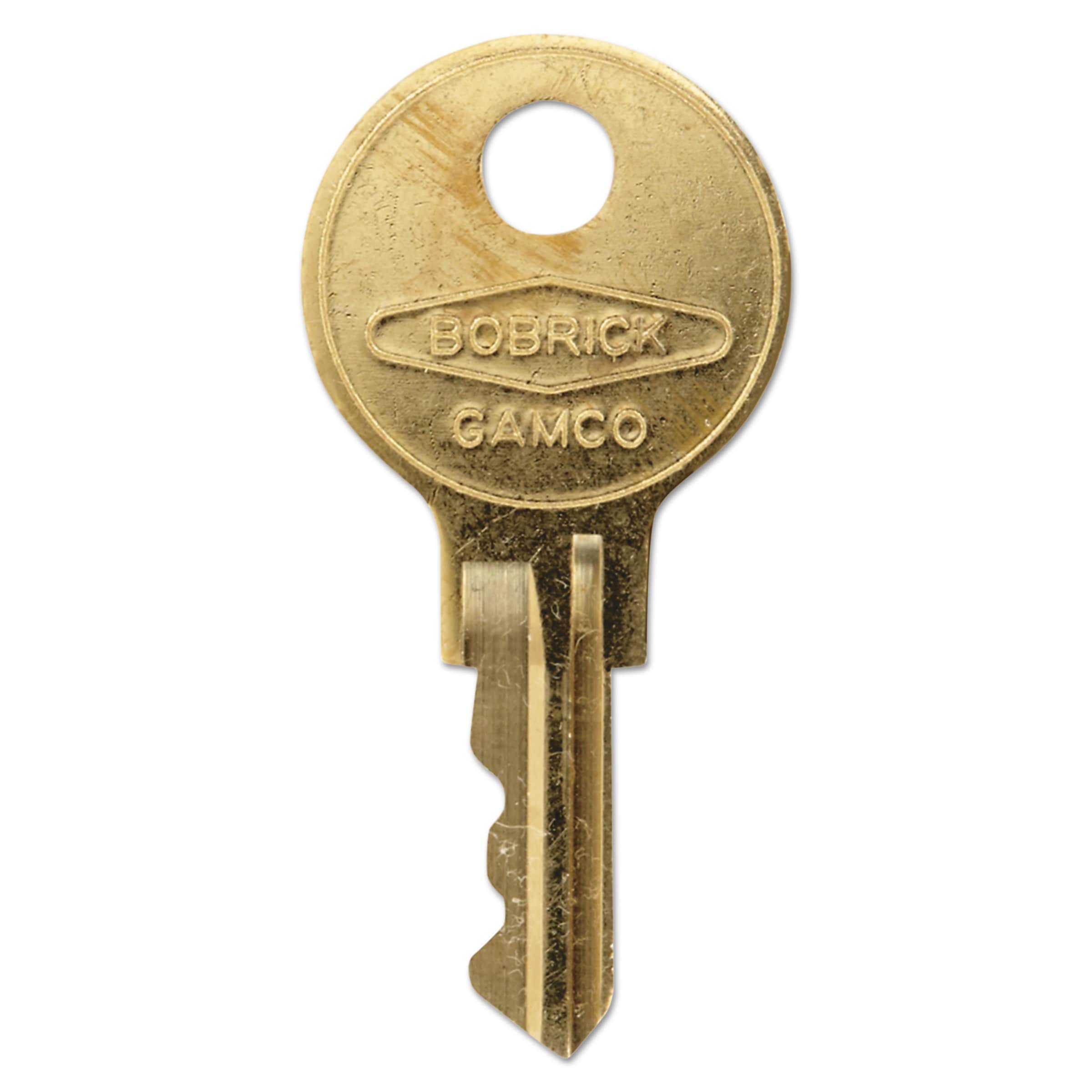 Bobrick Cat 74 Key for Towel Dispensers, Metal Key (BOB33043)
