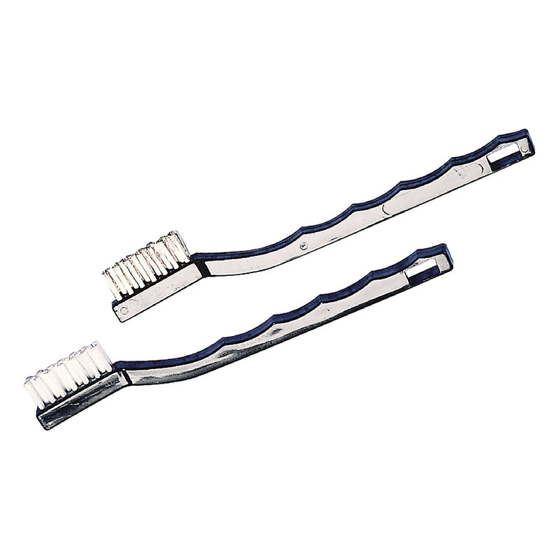 Carlisle Flo-Pac Utility Toothbrush Style Maintenance Brush, Nylon, 7 1/4", Black (CFS4067400DZ)