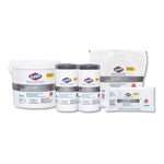 Clorox VersaSure Disinfecting Wipes, 1-Ply, 12" x 12", White, 110/Bucket, 2/Carton (CLO31759)