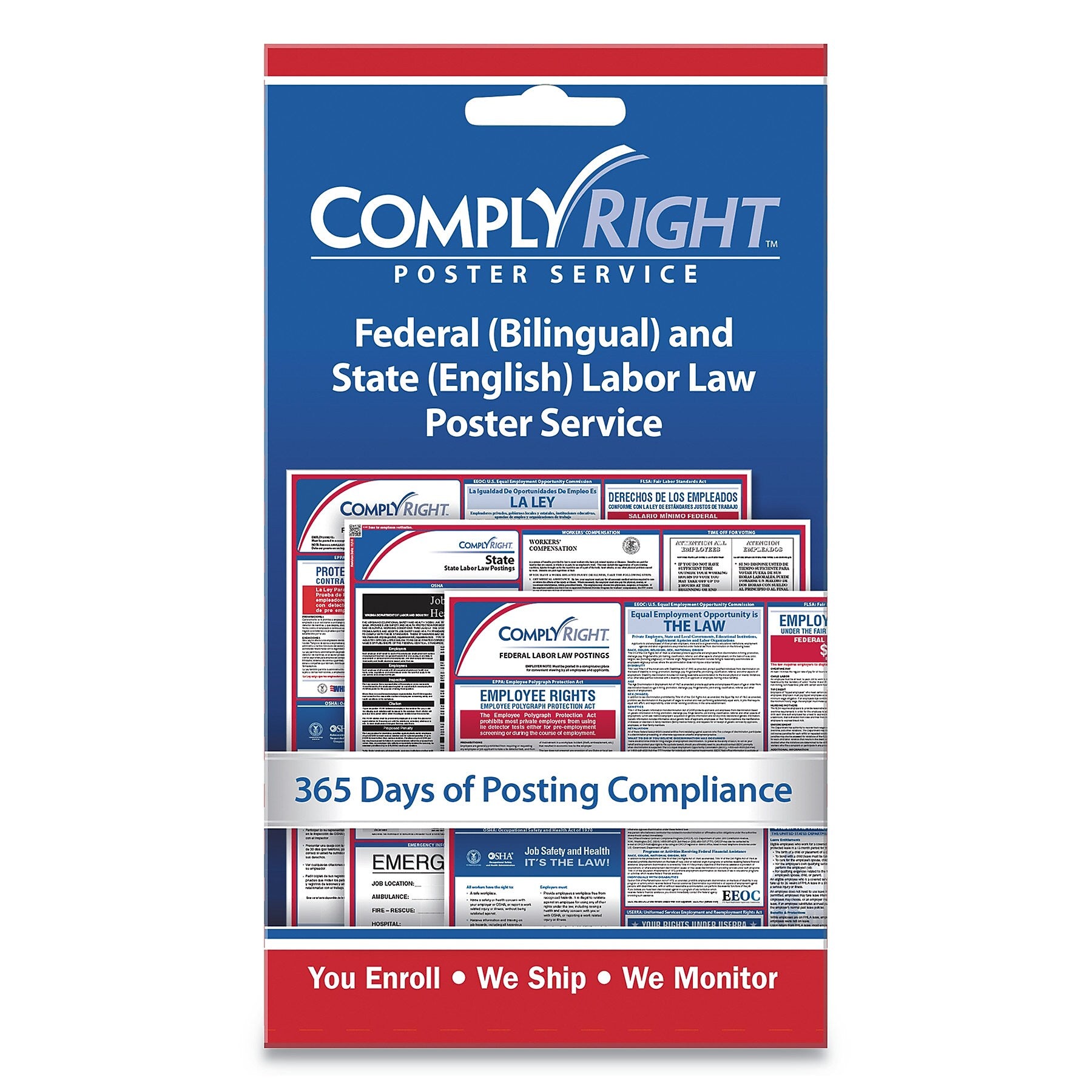 ComplyRight Labor Law Poster Service, "State Labor Law", 4w x 7h (COS098434)