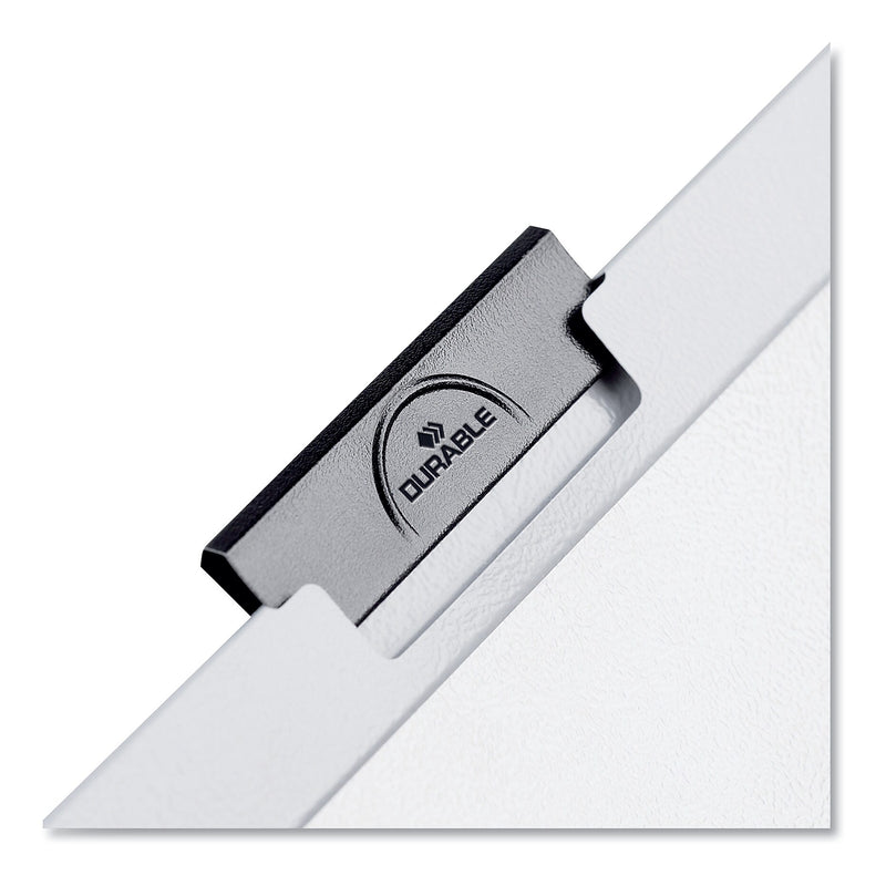 Durable DuraClip Report Cover, 8 9/10 x 11 1/5, Clear, 5/Pack (DBL220401)