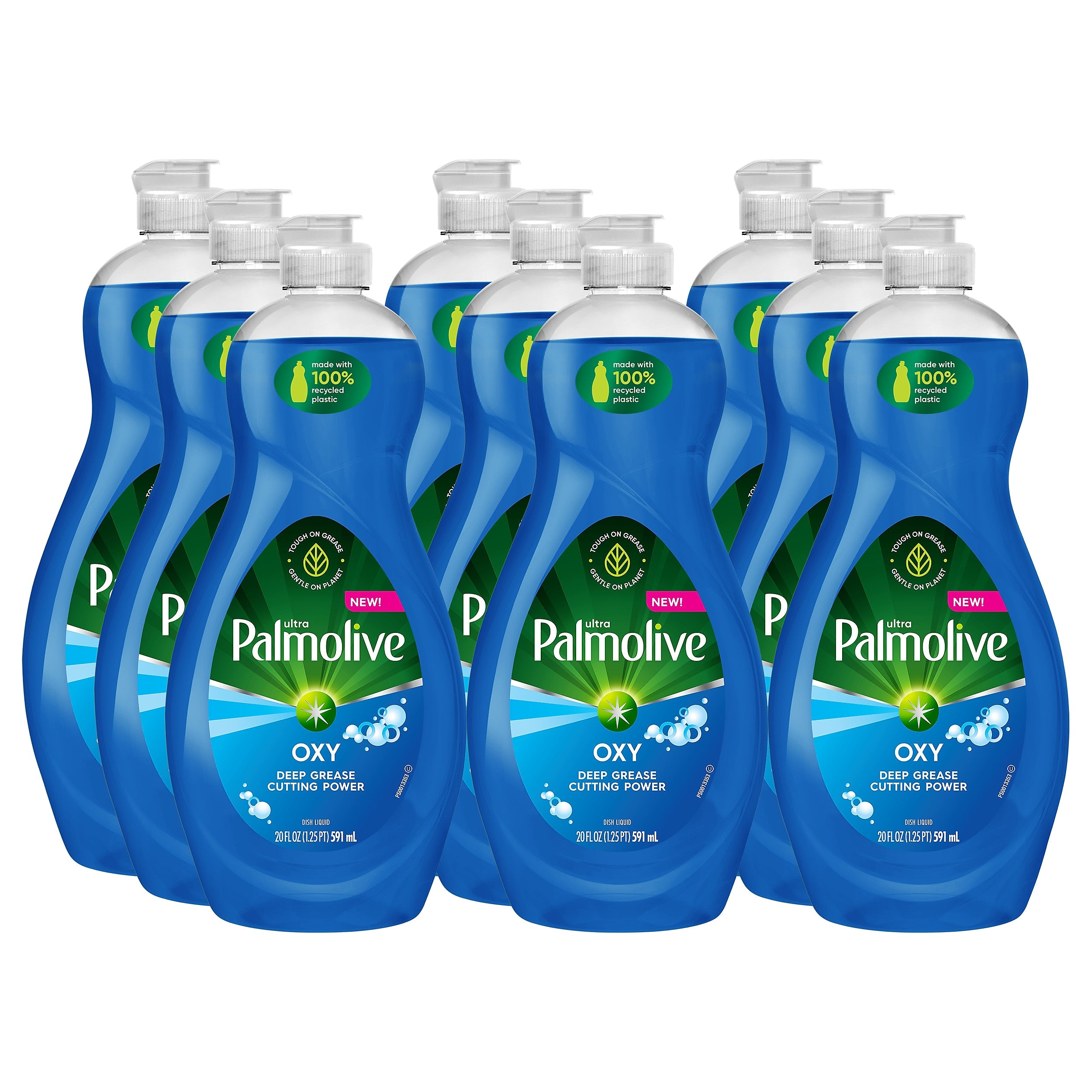 Ultra Palmolive Dishwashing Liquid, Unscented, 20 oz. Bottle, 9/Carton (CPC45041)