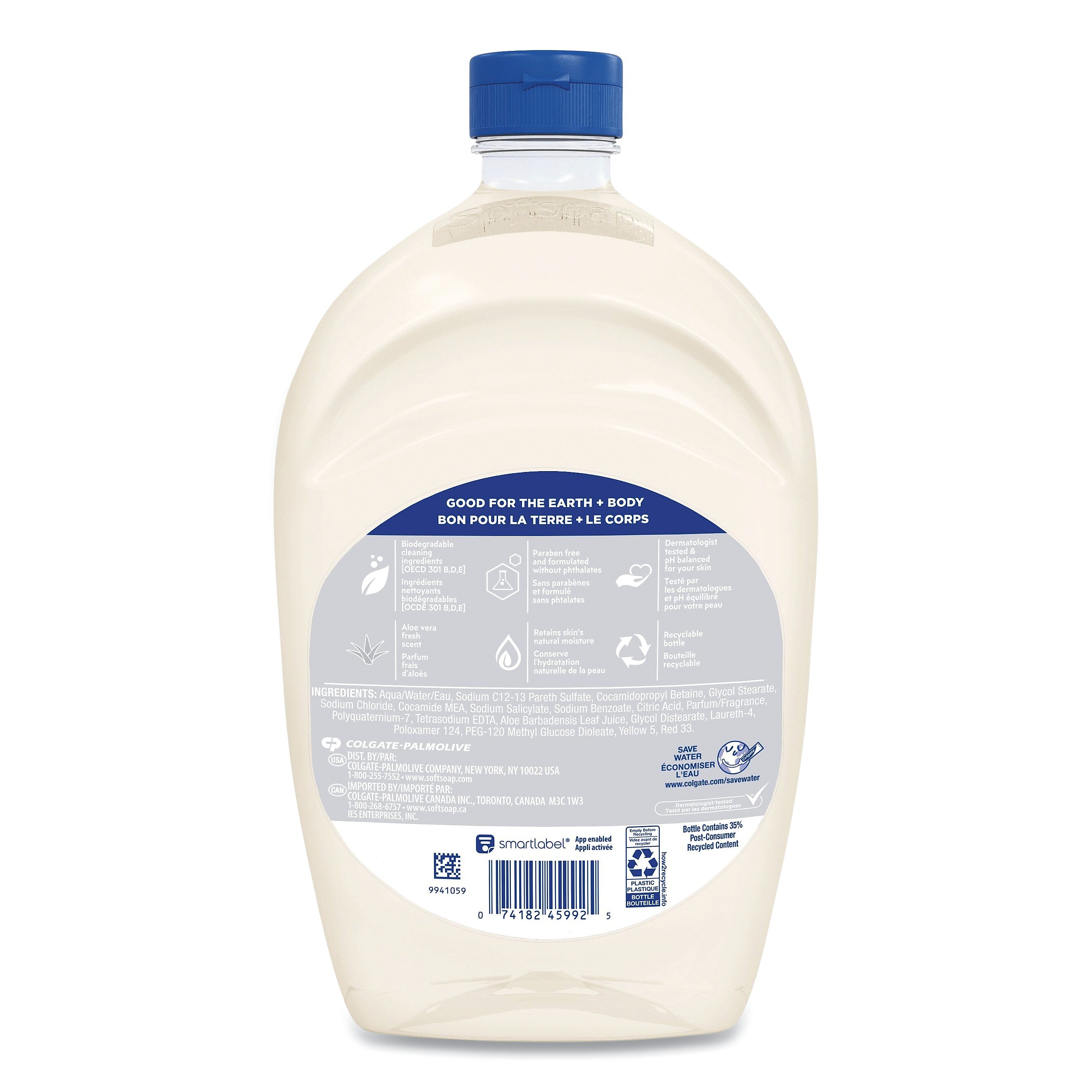 Softsoap Hand Soap Refill, Fresh, 50 oz, 6/Carton (CPC45992)