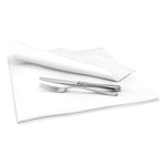 Cascades Select Dinner Napkins, 1-Ply, 15" x 15", White, 1000/Carton (CSDN692)