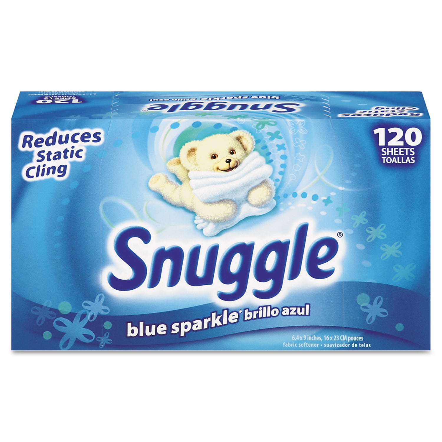 Snuggle Fabric Softener Sheets, Fresh Scent, 120 Sheets/Box (DIA45115EA)