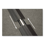 D-Line Medium-Duty Floor Cable Cover, 2.63" Wide x 30 ft Long, Black (DLNFC68B9M)