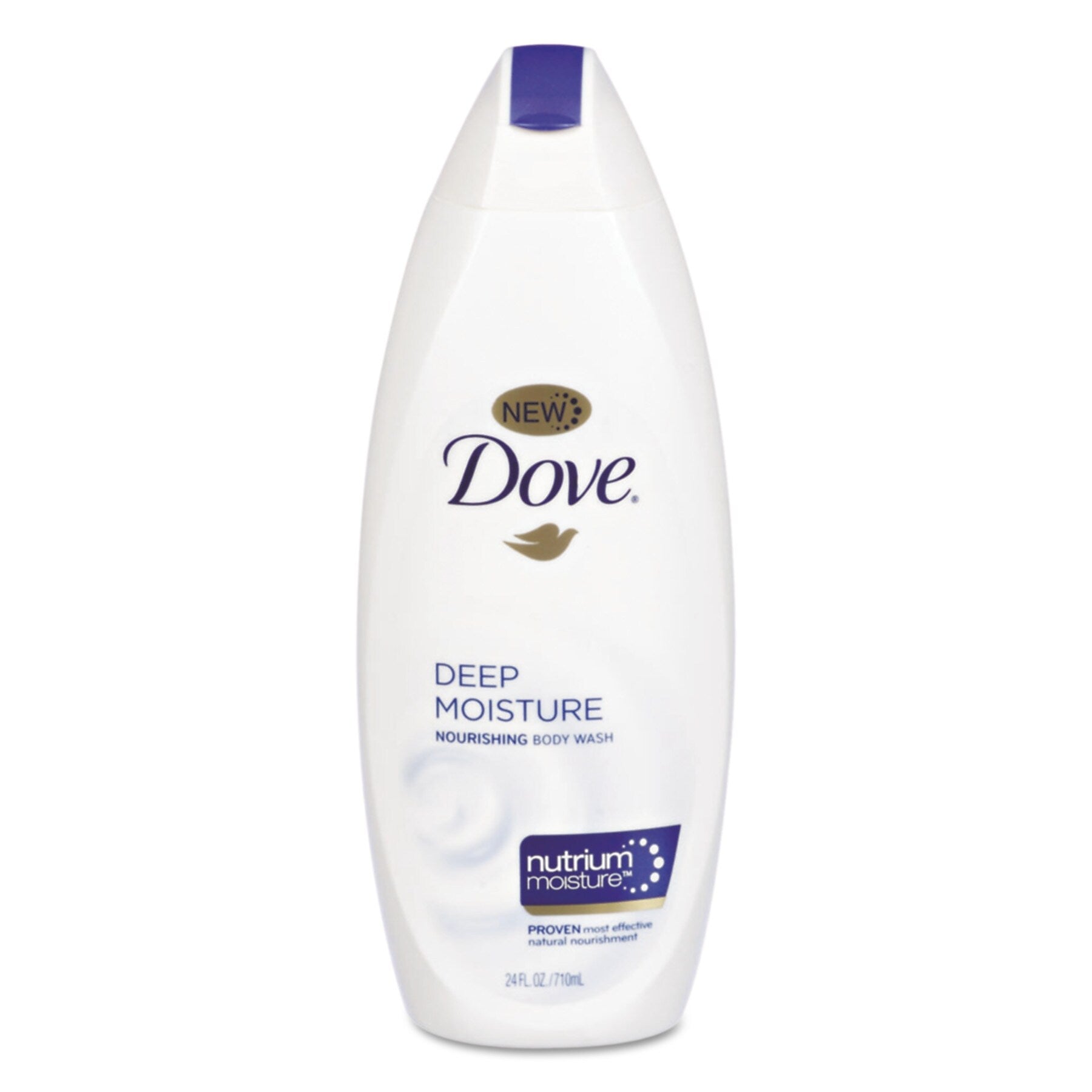 Dove Body Wash Deep Moisture, 12 oz. Bottle, 6/Carton (DVOCB123410)