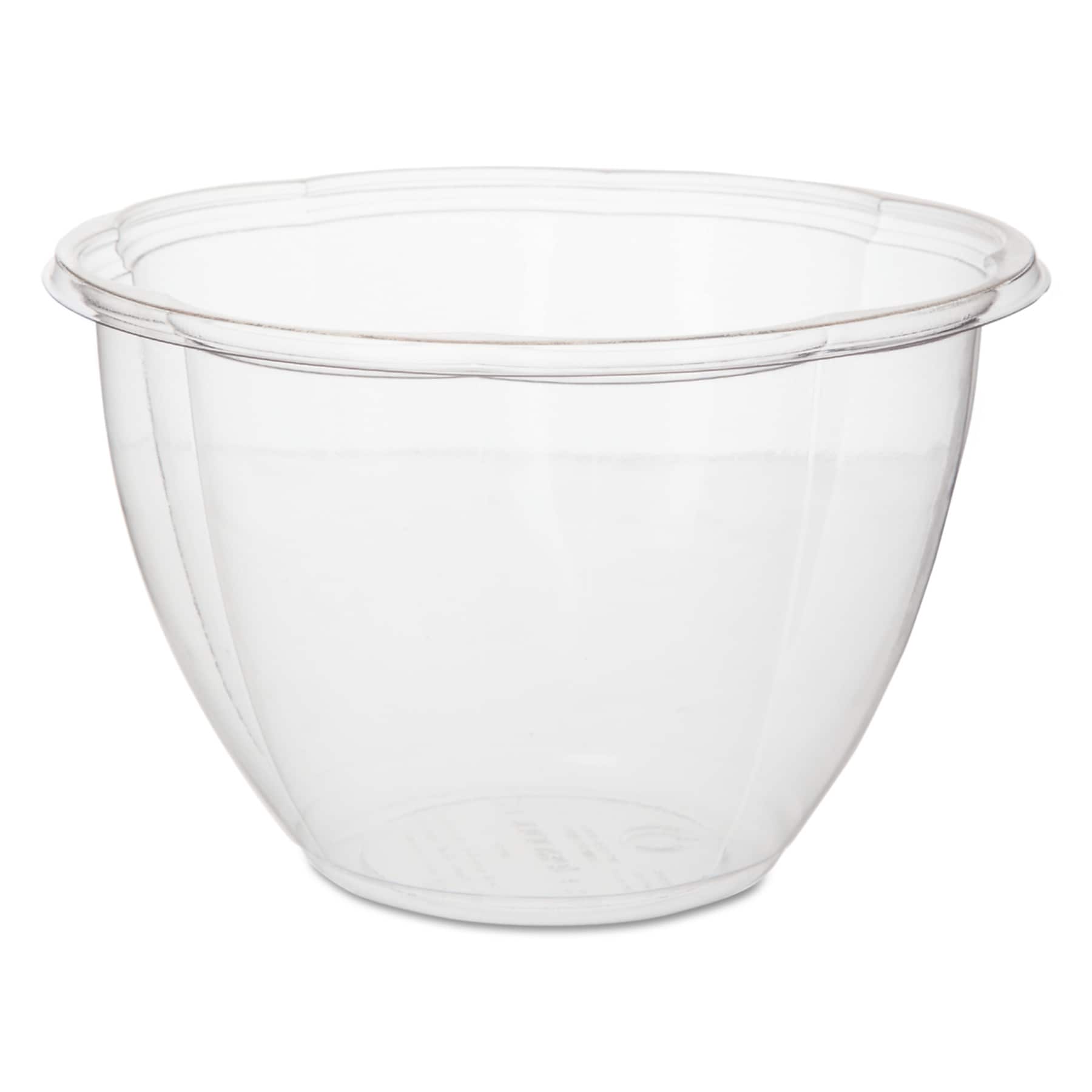 Eco-Products Salad Bowls, Clear, 48 oz, 6.69" Dia, 300/Carton (ECOEPSB48BASE)