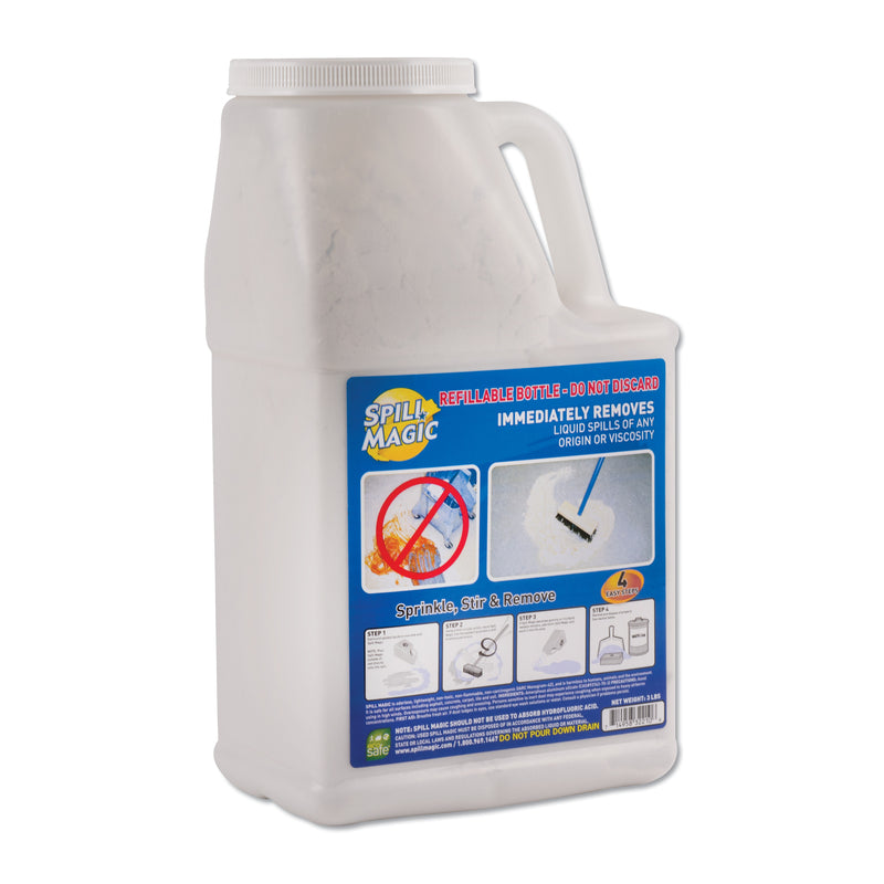 Spill Magic Sorbent, 3 lbs, Bottle (FAOSM202DB)