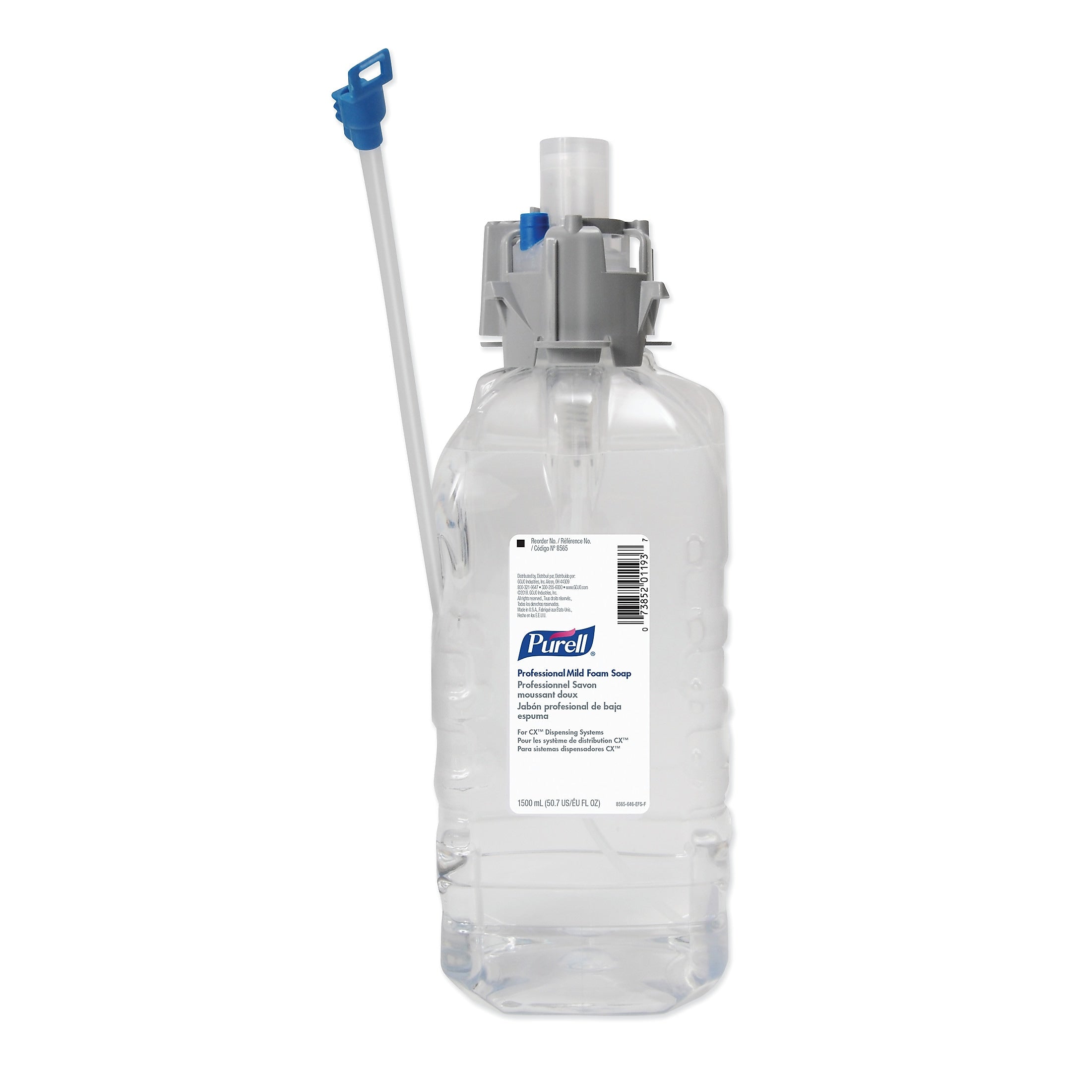 PURELL Professional Mild Foam Soap, For CX, CXi, CXT Dispensers, 1500 mL (GOJ856504EA)