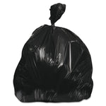 Heritage Low-Density Repro Can Liner, 55 gal, 1.5 mil, 36" x 58", Black, 100/Carton (HERX7258AK)