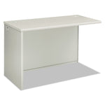 HON 38000 Series Return Shell, 31.75w x 53.19d x 3.75h, Silver Mesh/Light Gray,Left (HON38944LB9Q)