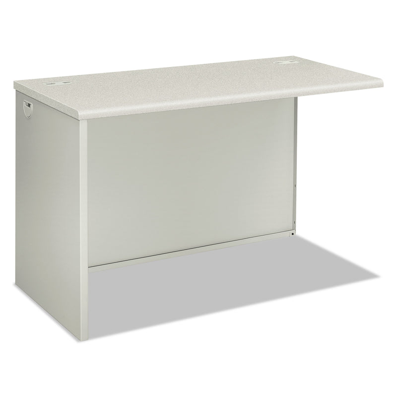 HON 38000 Series Return Shell, 31.75w x 53.19d x 3.75h, Silver Mesh/Light Gray,Left (HON38944LB9Q)