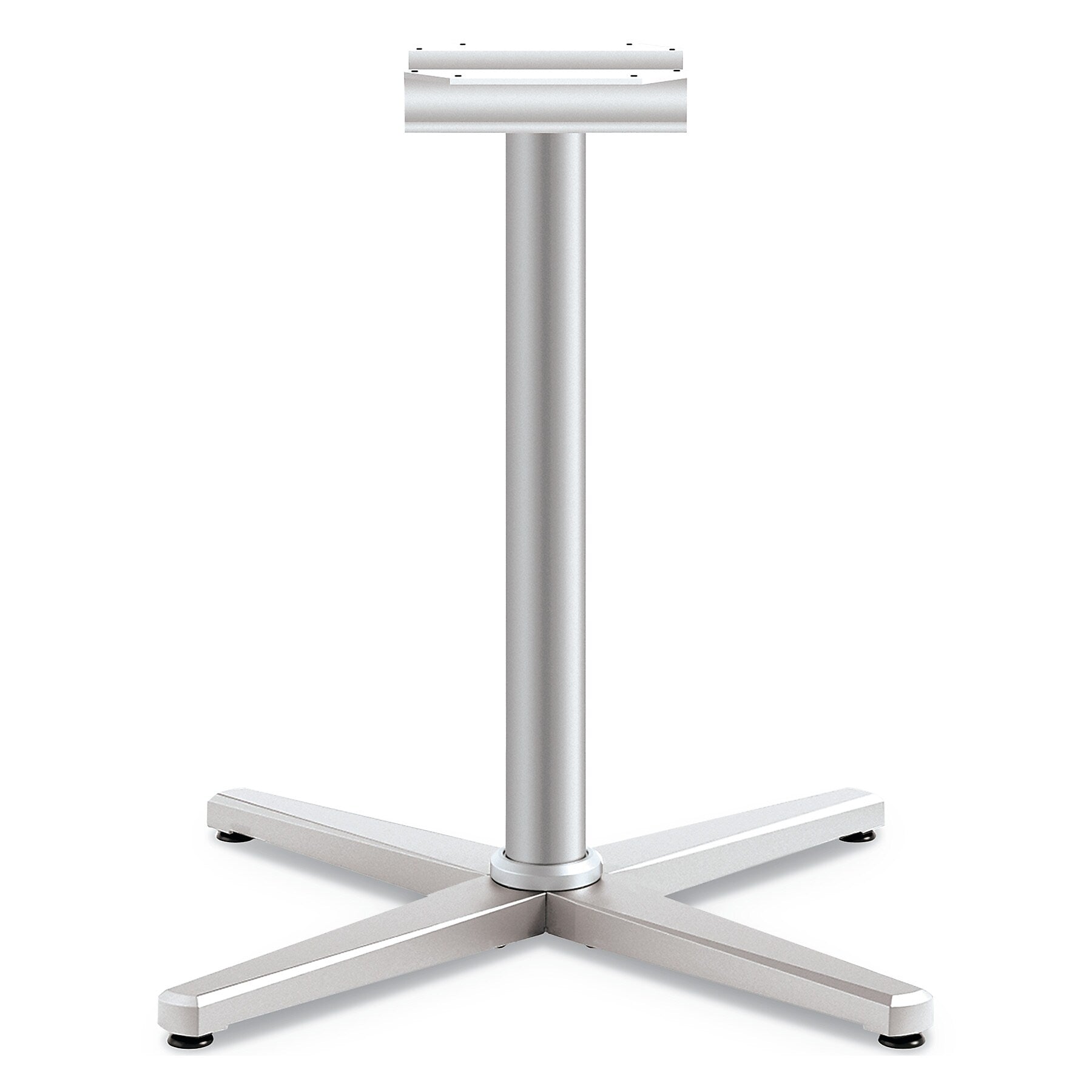 HON Arrange X-Leg Base for 42-48" Tops, 32w x 32d x 28h, Silver (HONCT29LXPR8)