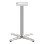 HON Arrange X-Leg Base for 30-36" Tops, 25.59w x 27.88h, Silver (HONCT29MXPR8)