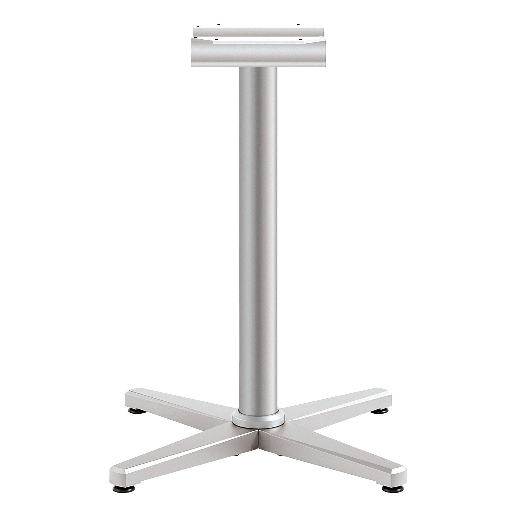 HON Arrange X-Leg Base for 30-36" Tops, 25.59w x 27.88h, Silver (HONCT29MXPR8)