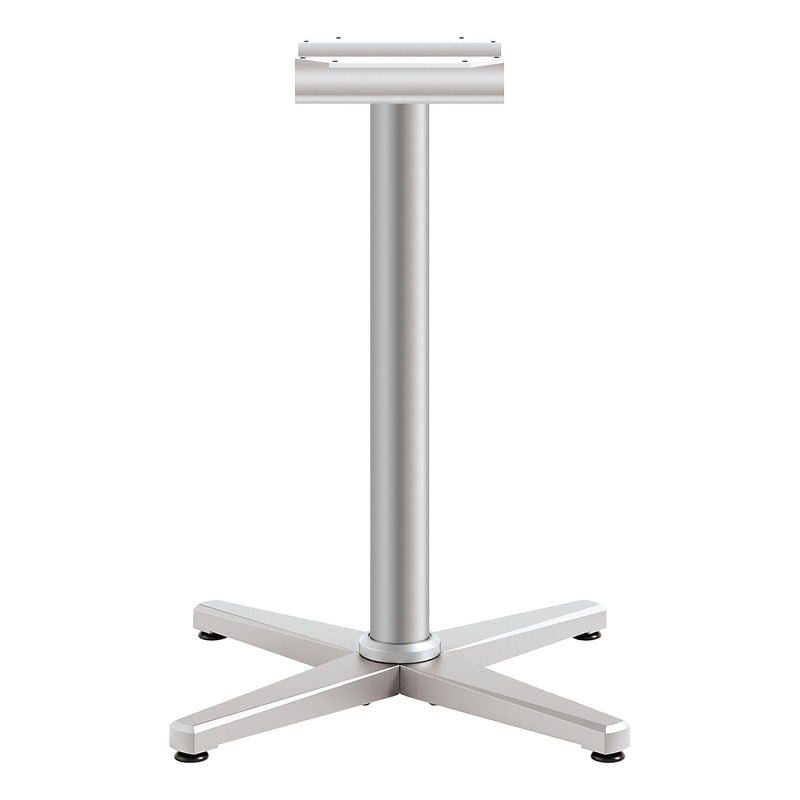 HON Arrange X-Leg Base for 30-36" Tops, 25.59w x 27.88h, Silver (HONCT29MXPR8)