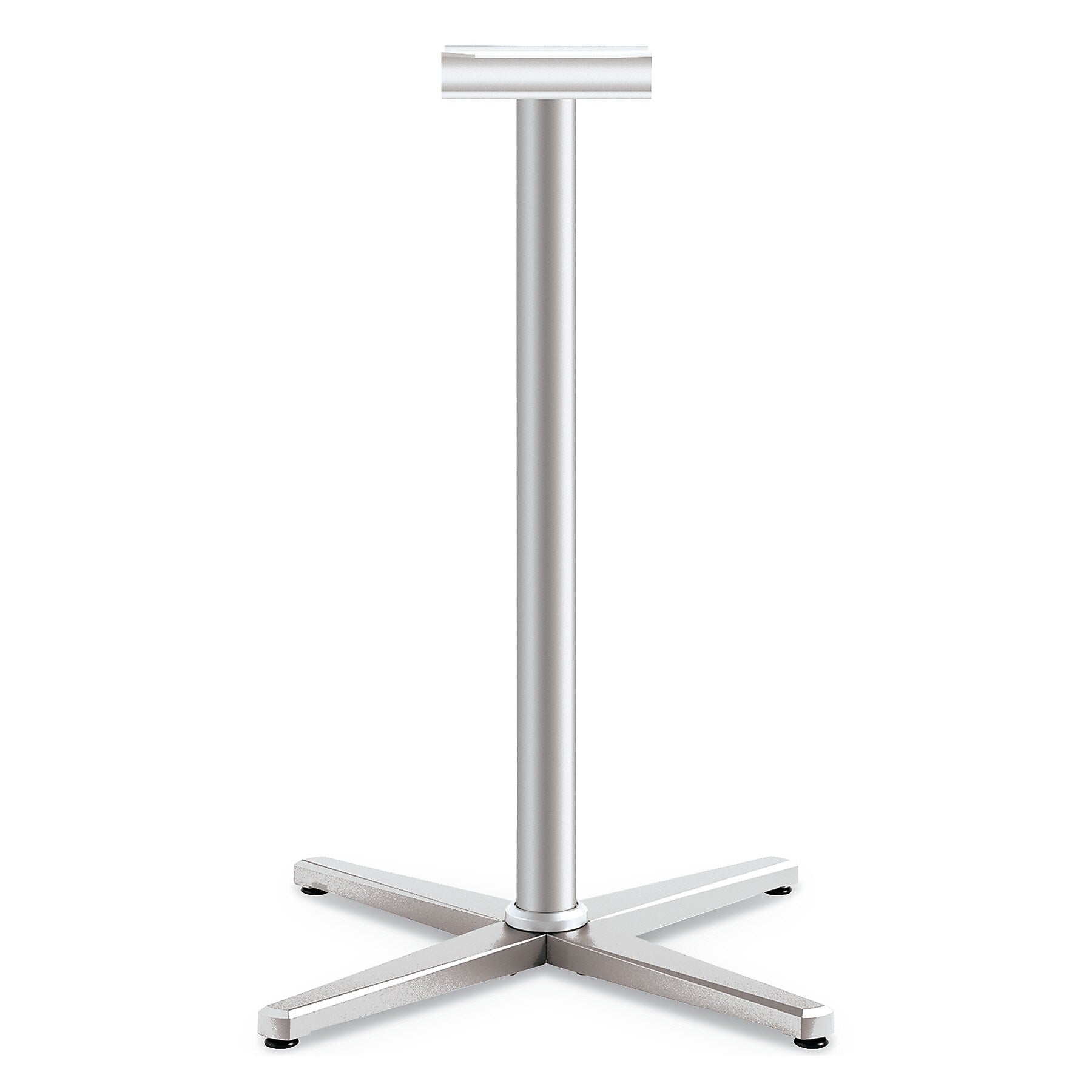HON Arrange X-Leg Base for 42-48" Tops, 32w x 32d x 40h, Silver (HONCT42LXPR8)