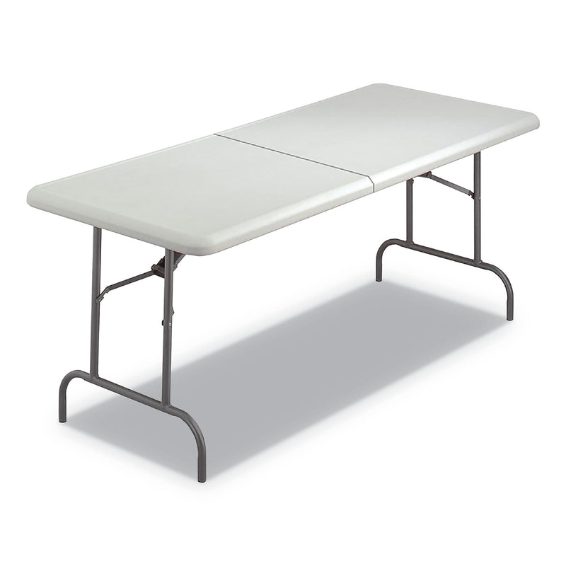 ICEBERG IndestrucTables Too 1200 Series Folding Table, 30w x 72d x 29h, Platinum (ICE65463)