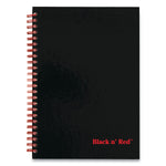 Black N' Red 1-Subject Notebooks, 7" x 9.88", Law, 70 Sheets, Black (JDK400110532)