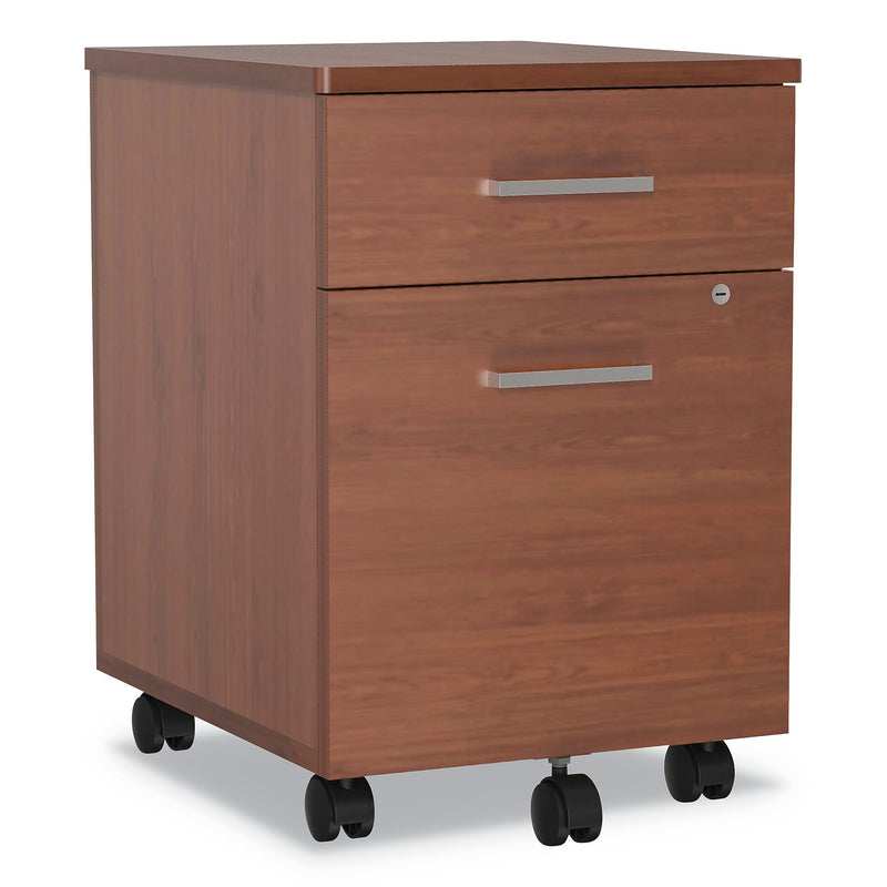 Linea Italia Trento Line Mobile Pedestal File, 16.5w x 19.75d x 23.63h, Cherry (LITTR752CH)
