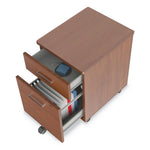 Linea Italia Trento Line Mobile Pedestal File, 16.5w x 19.75d x 23.63h, Cherry (LITTR752CH)