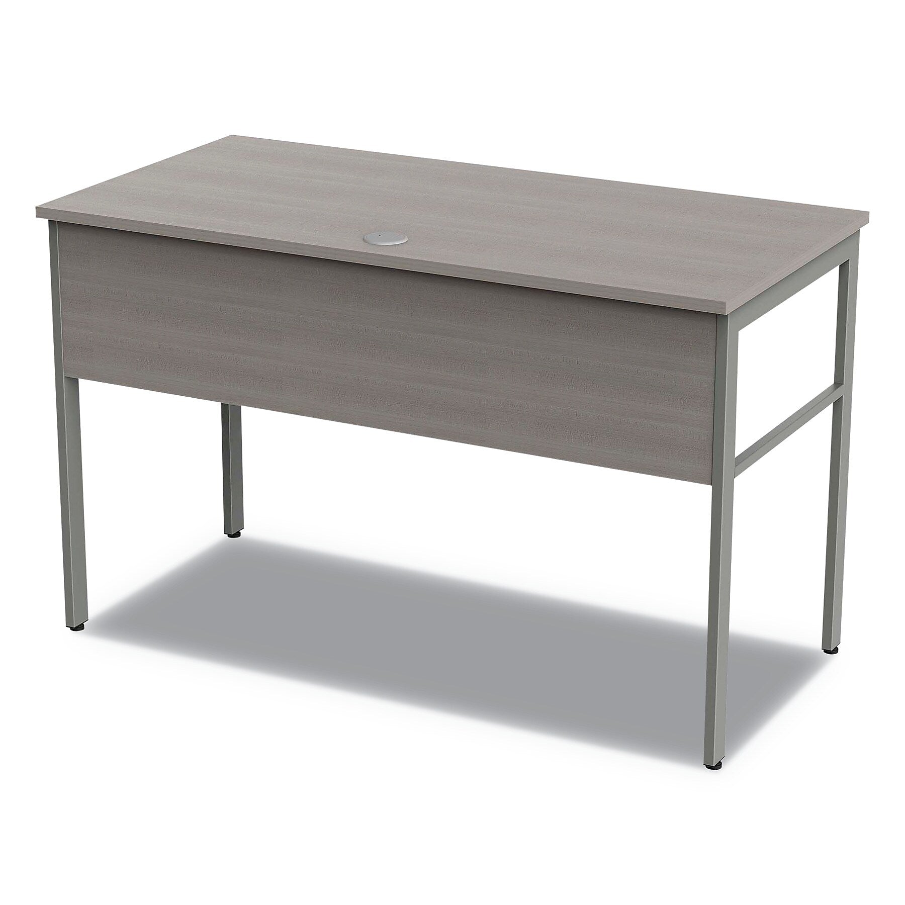 Linea Italia Urban Desk Workstation, 47.25w x 23.75d x 29.5h, Ash (LITUR600ASH)