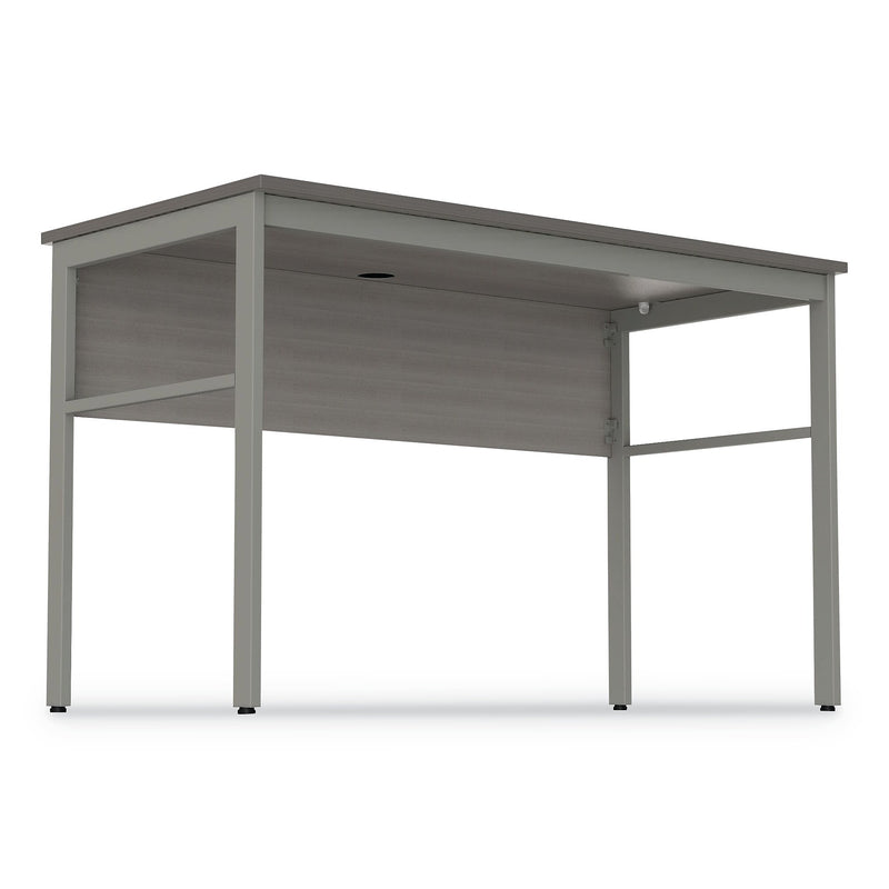 Linea Italia Urban Desk Workstation, 47.25w x 23.75d x 29.5h, Ash (LITUR600ASH)
