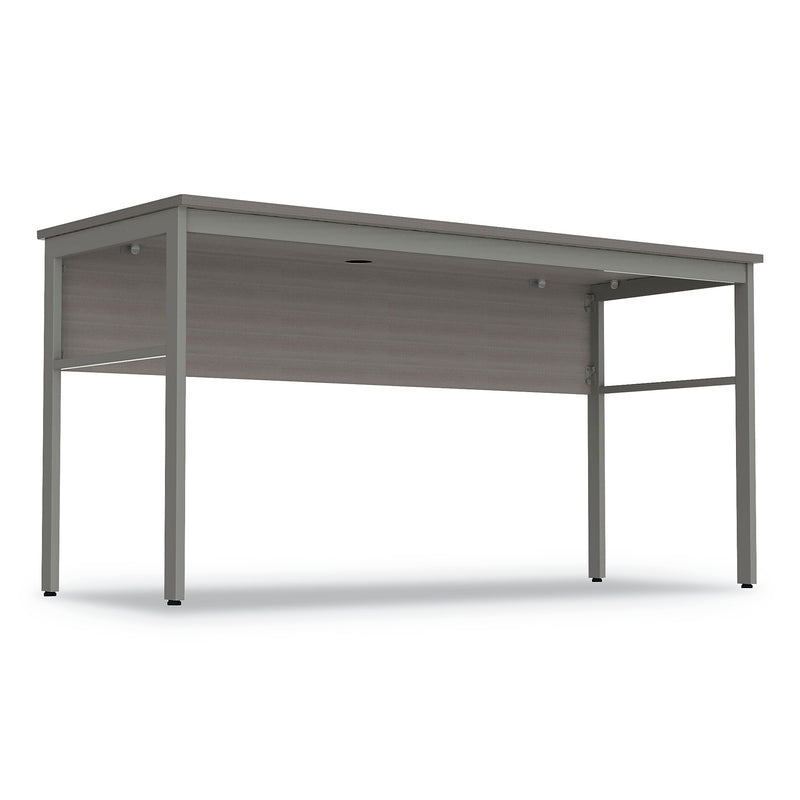 Linea Italia Urban Desk Workstation, 59w x 23.75d x 29.5h, Ash (LITUR601ASH)